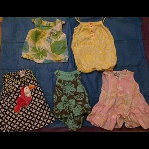 18m Toddler Girl Dress Top Romper Lot